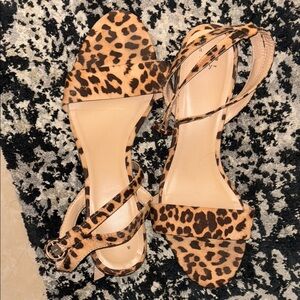 Leopard Print Women's Sandals